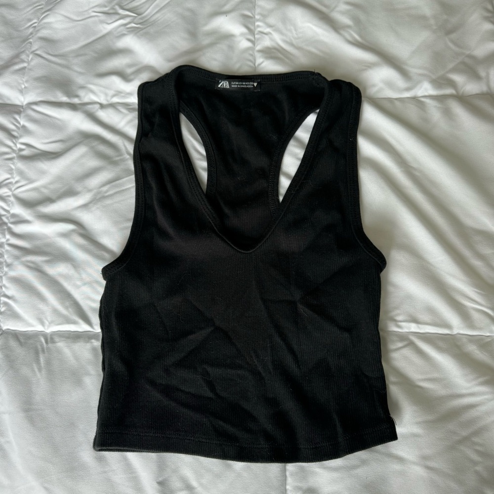Zara V-Neck Tank Top Size M